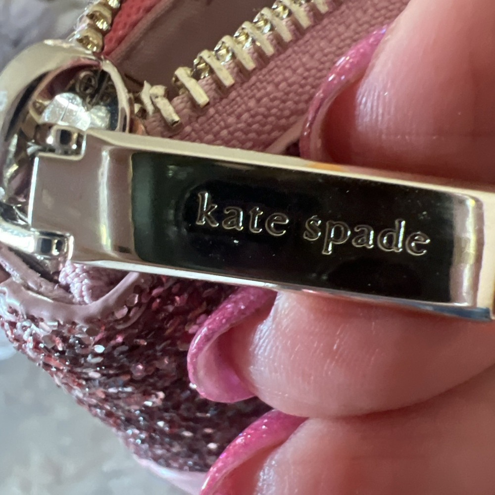Kate‎ Spade New York Flash Glitter Pink Tote Saffiano K8706 - Picture 10 of 16